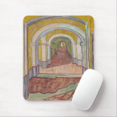 Corridor in de Asiel door Vincent Van Gogh Muismat (Met muis)