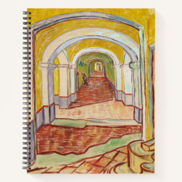 Corridor in de Asiel (door Vincent van Gogh) Notitieboek