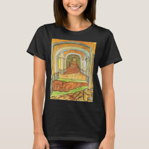Corridor of Saint Paul Asylum door Vincent van Gog T-shirt