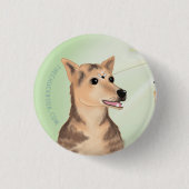 Corrie Button! Ronde Button 3,2 Cm (Voorkant)