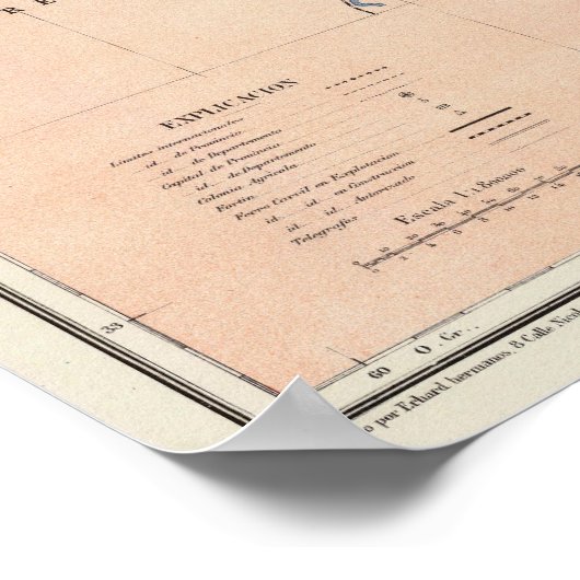 Corrientes, Argentinië Poster (Hoek)