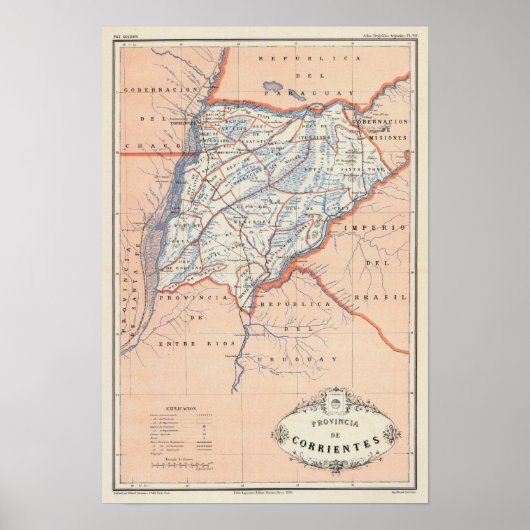 Corrientes, Argentinië Poster (Voorkant)