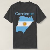 Corrientes Provincie Argentijns T-shirt (Design voorkant)