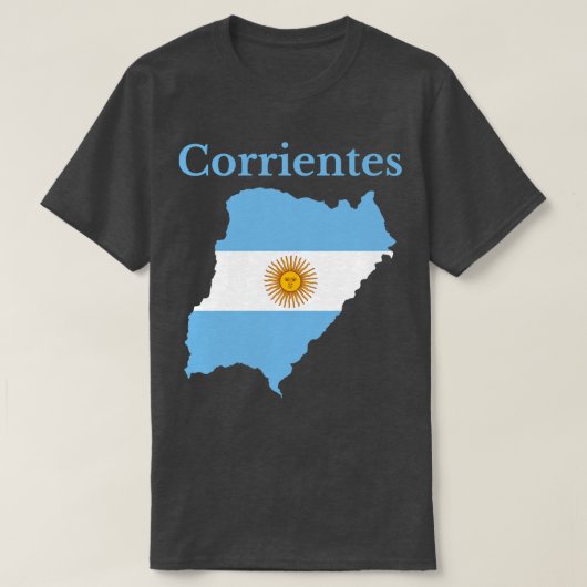 Corrientes Provincie Argentijns T-shirt (Design voorkant)