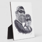 Corrie's Plaque Fotoplaat (Zijkant)