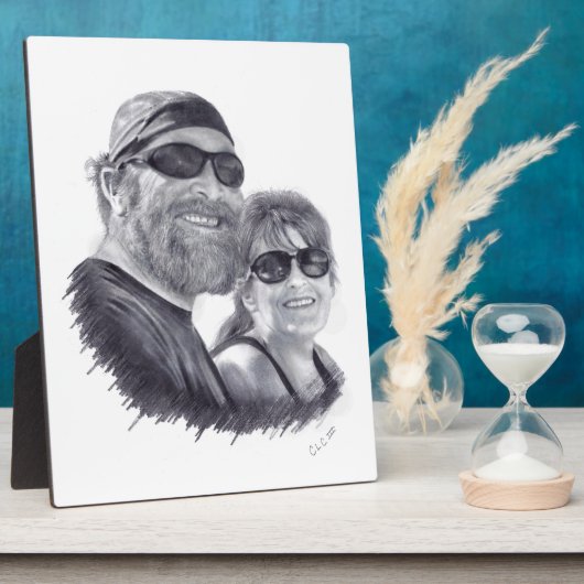 Corrie's Plaque Fotoplaat (Zijkant)