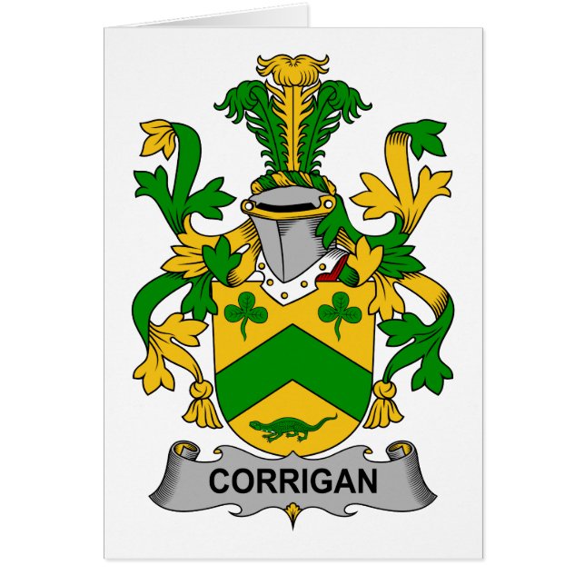 Corrigan Family Crest (Voorkant)