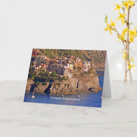 Corriglia, Newfoundland Kaart (Gele Bloem)