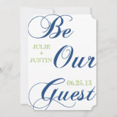 Corrin Calligraphy Save the Date (Voorkant)