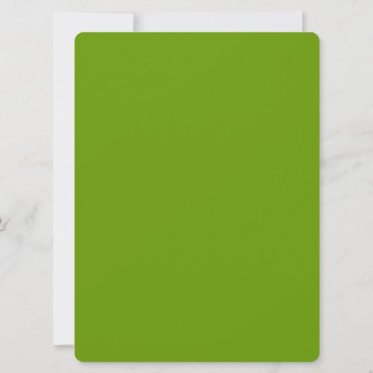 Corrin Calligraphy Wedding Invitation Kaart (Achterkant)