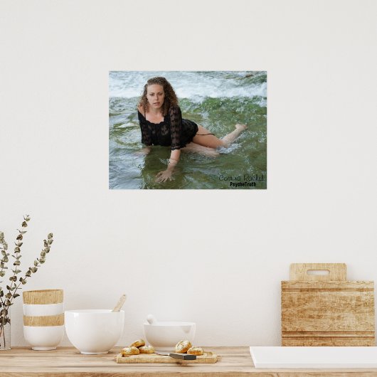 Corrina Rachel PsycheTruth Poster (Keuken)