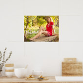 Corrina Rachel Red Dress Poster (Keuken)