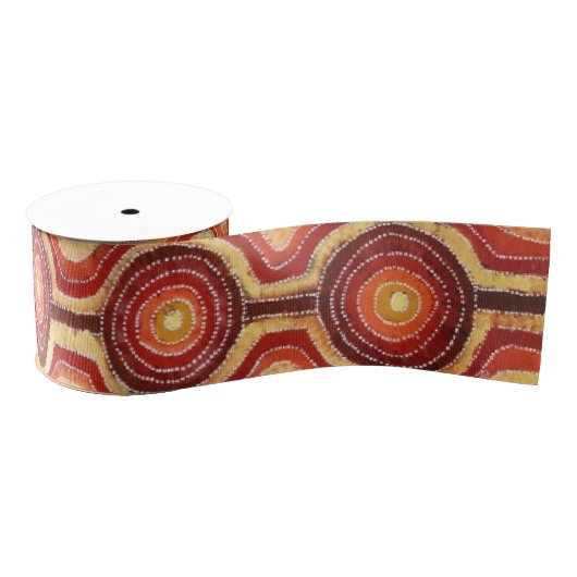 Corroboree Camp Ribbon Grosgrain Lint (Spoel)