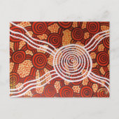 Corroboree II Aboriginal Art Briefkaart (Voorkant)