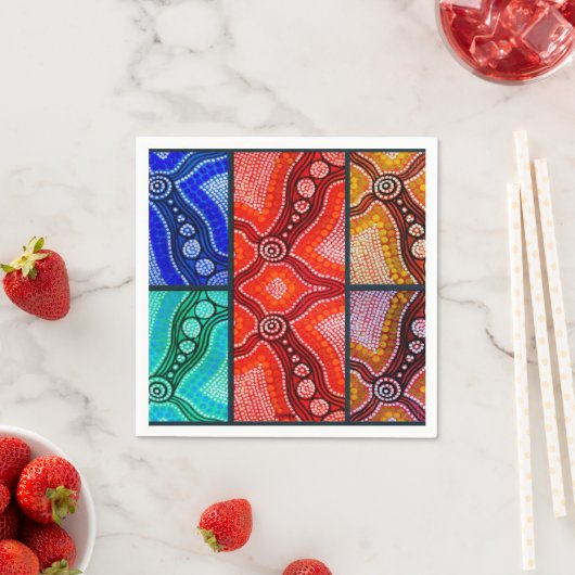 Corroboree paneel servetten (Insitu)