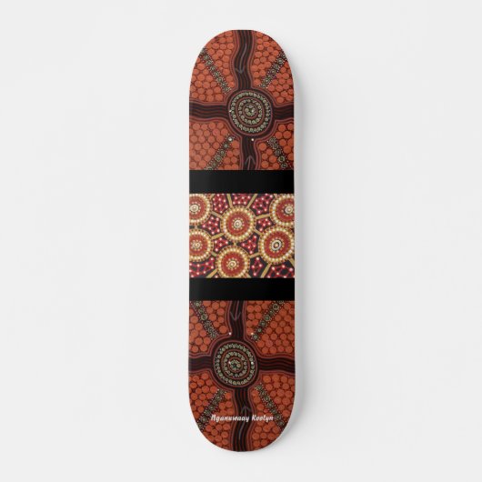 CORROBOREE PERSOONLIJK SKATEBOARD (Voorkant)