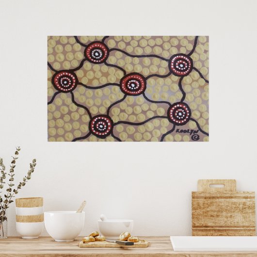 CORROBOREE POSTER (Keuken)