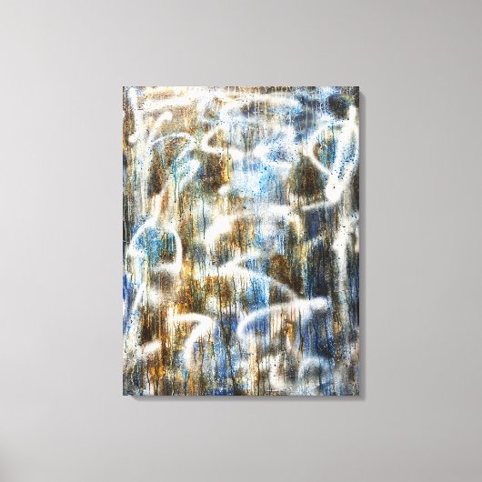 Corrosie #2 canvas afdruk (Voorkant)