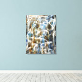 Corrosie #2 canvas afdruk (Insitu (Houten vloer))