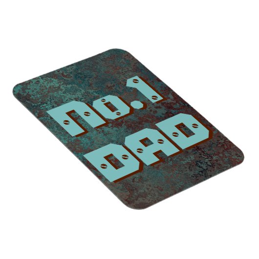 Corrosie "Koper" druk nr.1 Flexibel DAD Magneet (Rechterzijde)