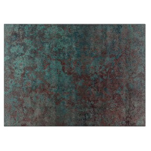 Corrosie "Koper" glassnijplank Snijplank