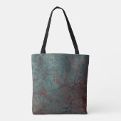 Corrosie "Koper" print all-over canvas tas (Achterkant)