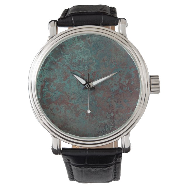 Corrosie "Koper" print horloge (Voorkant)