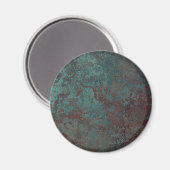 Corrosie "Koper" printplaat magneet rond (Voorkant / Achterkant)