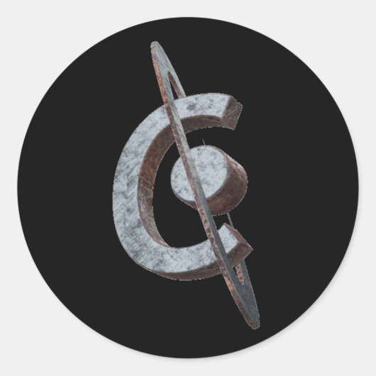 Corrosie Sticker (Voorkant)