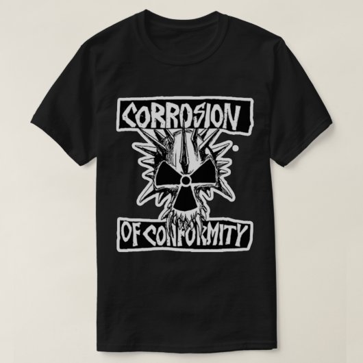 Corrosie van de conformiteit t-shirt (Design voorkant)