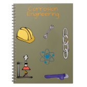 Corrosieontwikkelaar Chemische techniek Notitieboek (Voorkant)