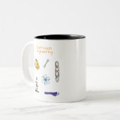 Corrosion engineer Chemical engineering Tweekleurige Koffiemok (Voorkant links)