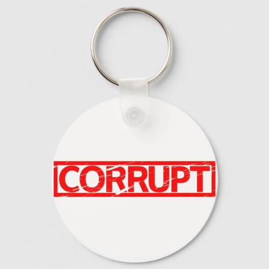 Corrupt Stamp Sleutelhanger (Voorkant)