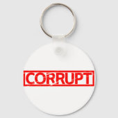 Corrupt Stamp Sleutelhanger (Achterkant)