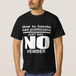 Corrupte politici t-shirt