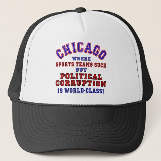 Corruptie in Chicago Trucker Pet (Voorkant)