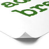 corruptie neemt toe bij sociale vooruitgang - cvdr poster (Hoek)