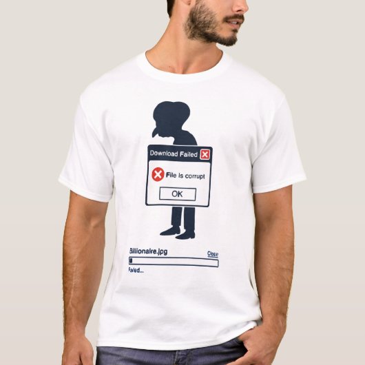 Corruptiebestand T-shirt (Voorkant)