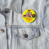 CORRUPTING ELECTION 2014 and BEYOND Ronde Button 5,7 Cm (In situ)