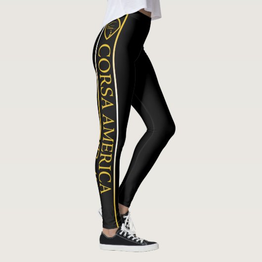 Corsa Rally Black Leggings (Rechts)