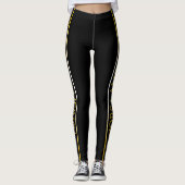 Corsa Rally Black Leggings (Voorkant)
