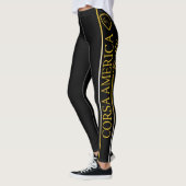 Corsa Rally Black Leggings (Links)