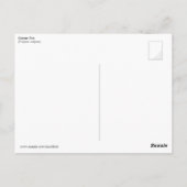 Corsac Fox Briefkaart (Achterkant)