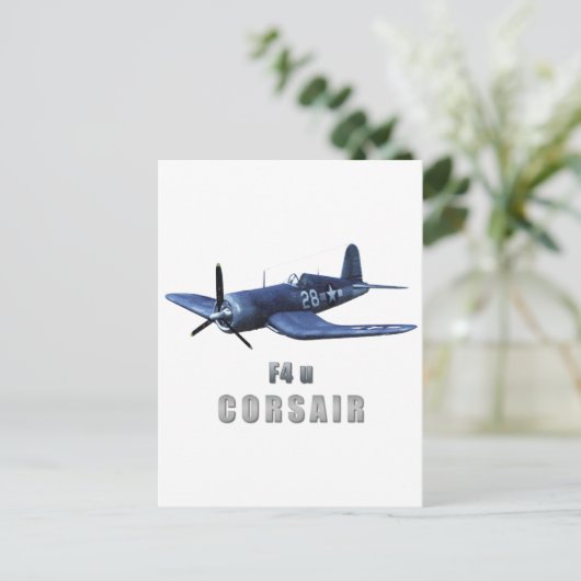 Corsair Briefkaart (Staand voorkant)