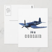 Corsair Briefkaart (Voorkant / Achterkant)