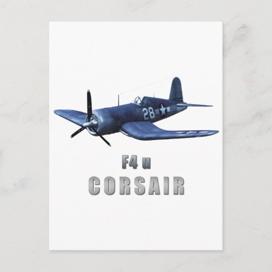 Corsair Briefkaart (Voorkant)