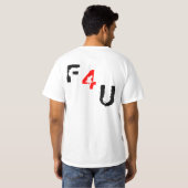 Corsair F4U T-shirt (Achterkant volledig)