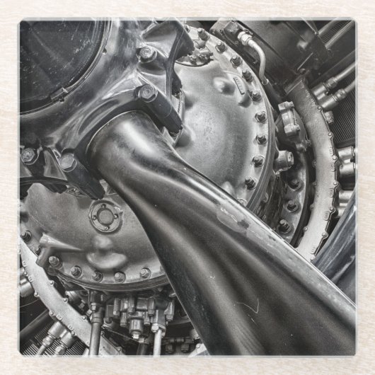 Corsair Glazen Onderzetter (Voorkant)