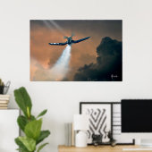 Corsair-klimming Poster (Thuiskantoor)