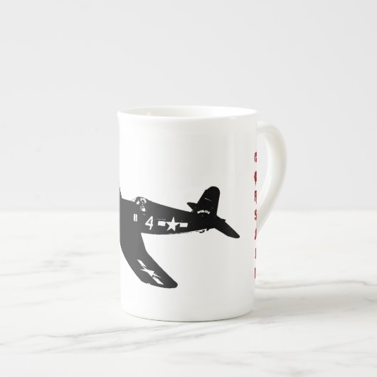 Corsair-Mok Porselein Kop (Voorkant rechts)